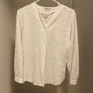 Italian embroidered shirt button down